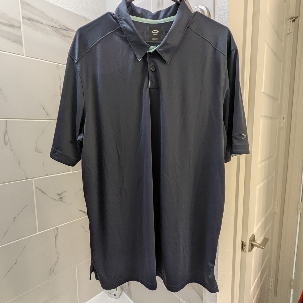 Oakley Dark Blue Polo Shirt